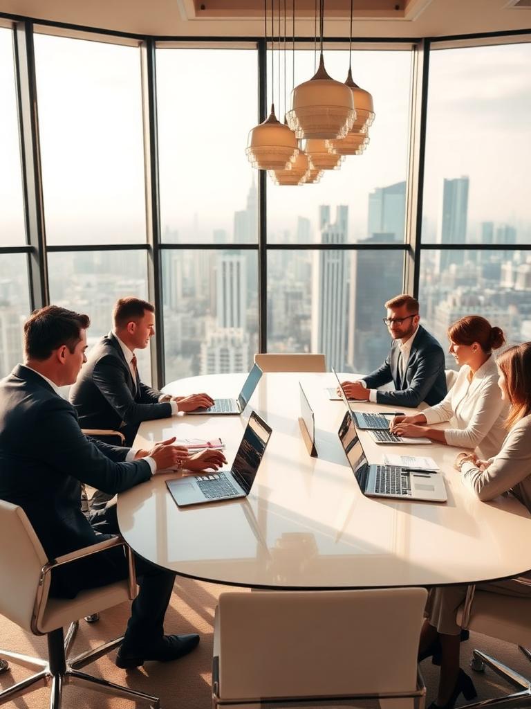 Reunião executiva da MADI Consultoria — estratégia para liderar em ambientes complexos